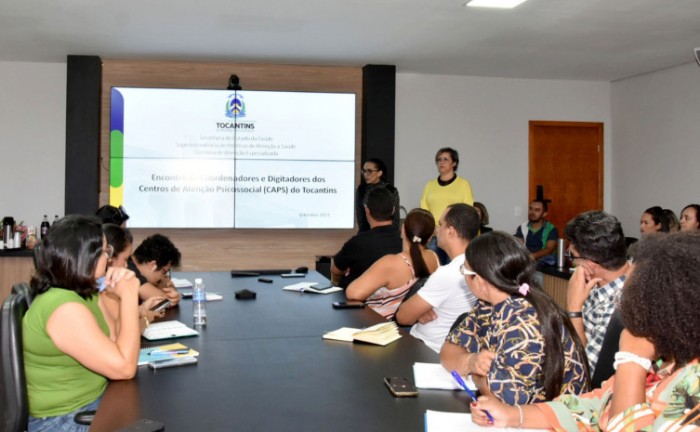 SES-TO realiza reunião de alinhamento da rede de atendimento psicossocial