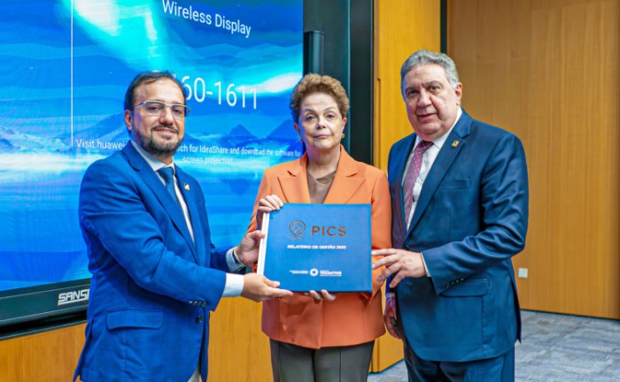 Em Xangai, vice-governador Laurez Moreira reúne-se com presidente do Banco do Brics para discutir projetos para o Tocantins