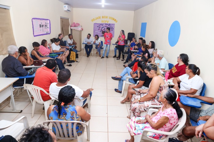 Moradores do Jardim Taquari recebem técnicos para discutir Plano de Mobilidade Urbana