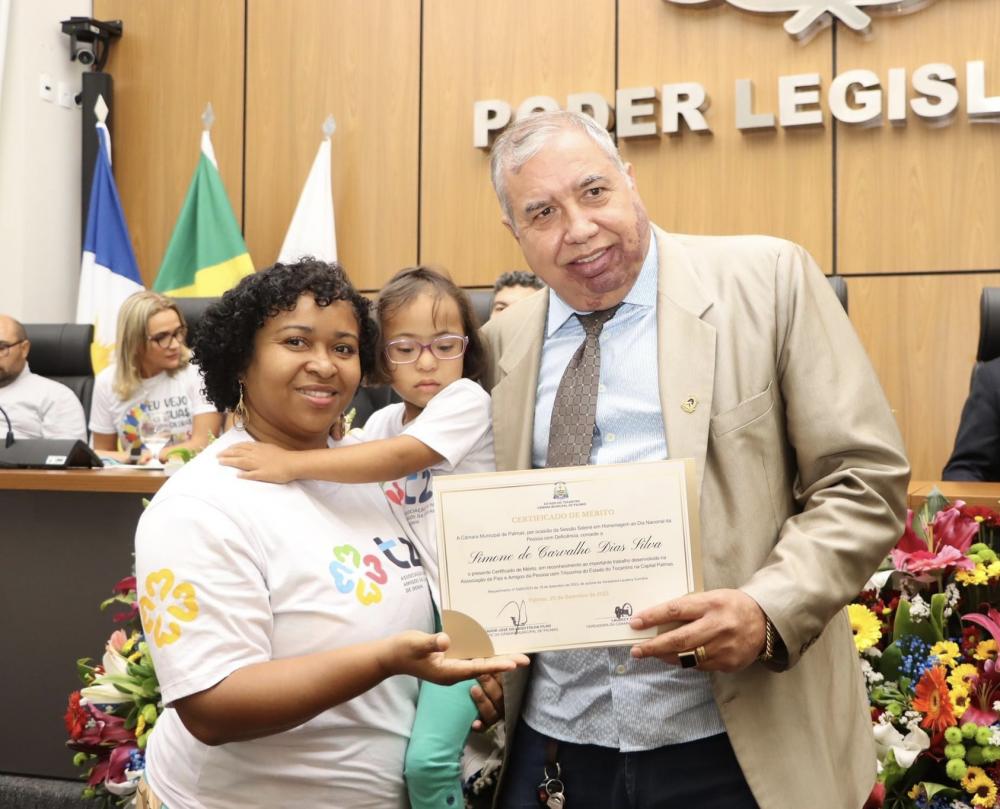 Vereador Jucelino Rodrigues participa de Sessão Solene pelo Dia Nacional de Luta da Pessoa com Deficiência