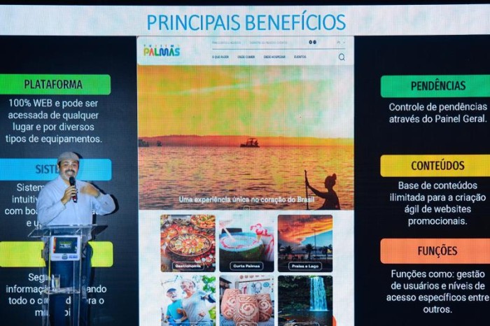 No Rio de Janeiro, Agtur apresenta marca turística de Palmas na Abav Expo 2023