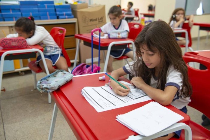Alunos da rede municipal de ensino realizam terceira avaliação bimestral pelo Saep