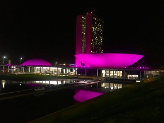 Campanha do Outubro Rosa 2023 da Câmara e do Senado começa nesta terça