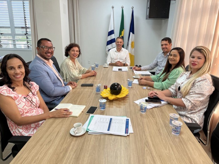 Diretoria da Undime reafirma parceria e compromisso com gestão da rede de ensino de Palmas