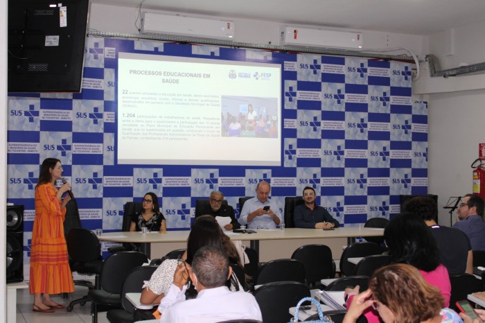 Representantes da Fesp apresentam experiências exitosas em reunião ordinária do Conselho Municipal de Saúde