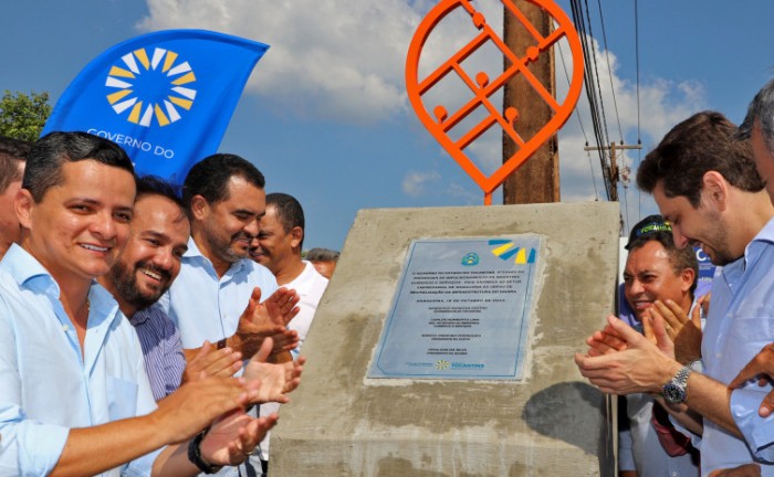 Governador Wanderlei Barbosa inaugura obras estruturais em Araguaína avaliadas em R$ 16,4 milhões