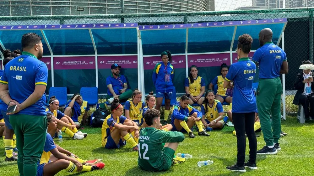 Equipe feminina de futebol do Tocantins brilha no Campeonato Mundial Escolar com vitória expressiva de 37 a 0 sobre o Canadá