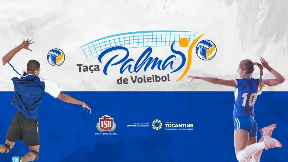 Governo do Tocantins abre inscrições para a 1ª edição da Taça Palmas de Voleibol