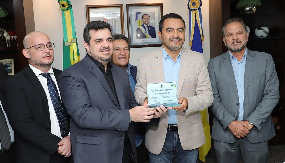 Governador Wanderlei Barbosa assina empréstimo de US$ 50 milhões com Banco Mundial para modernização da gestão