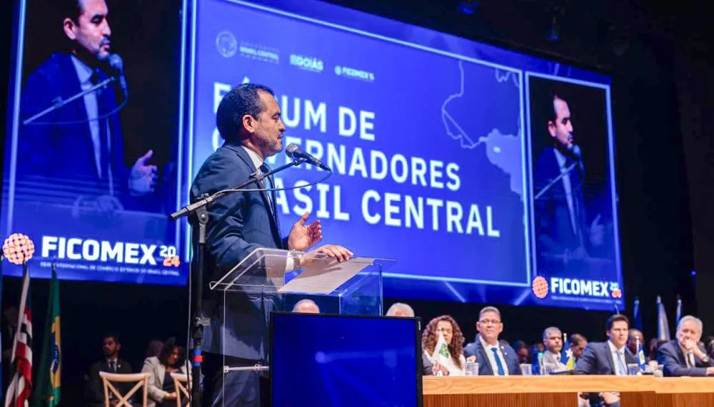 Governador Wanderlei Barbosa participa da Feira Internacional de Comércio Exterior do Brasil Central, em Goiânia 