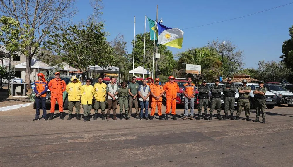 Governo do Tocantins reúne representantes do Comitê do Fogo em Taquaruçu para a formação de força-tarefa no combate a incêndios na região