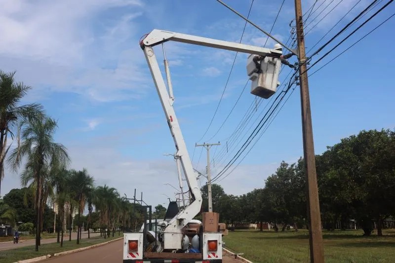 Melhorias no serviço de iluminação em Led é solicitada pelo vereador Marilon Barbosa para quadras da região central de Palmas