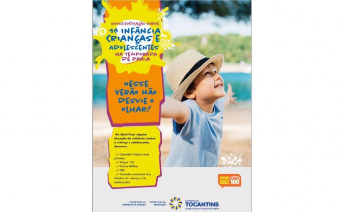Cidadania e Justiça promove blitz de conscientização sobre a primeira infância, criança e adolescente na Temporada de Praia 2023
