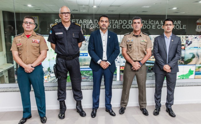 Governador Wanderlei Barbosa conhece centro integrado de segurança pública no Rio de Janeiro para trazer sistemas inovadores ao Tocantins