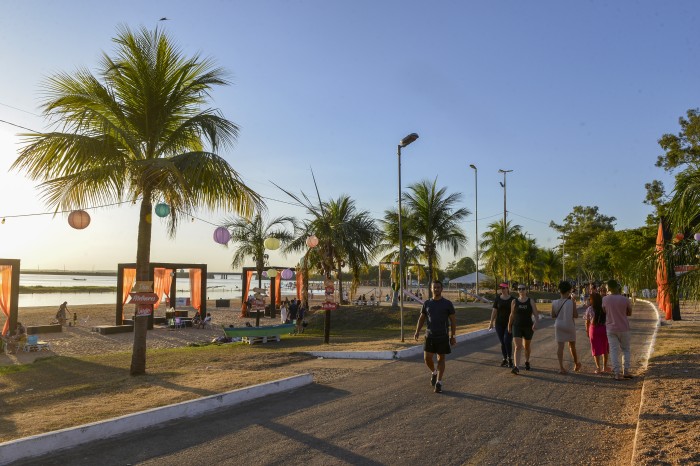 Semus informa população sobre benefícios da prática de exercícios ao ar livre