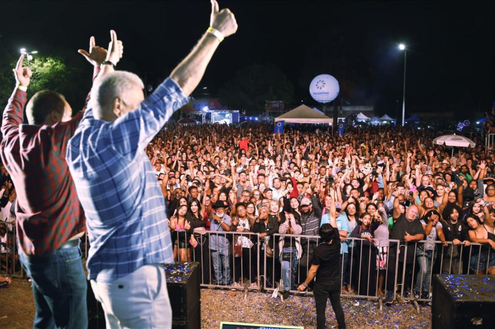 Marilon Barbosa parabeniza governador Wanderlei Barbosa pela realização do Taquaruçu Fest e diz que o evento veio para ficar