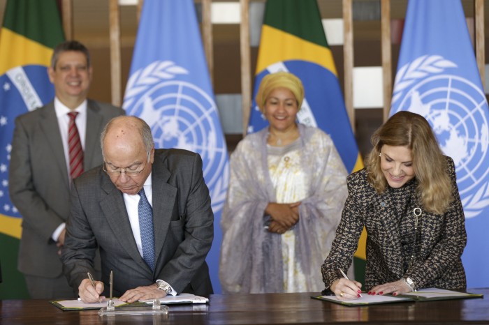 Brasil assina Parceria com a ONU para Desenvolvimento Sustentável