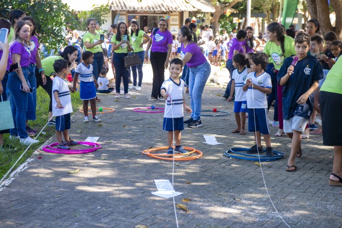 Atividades do Mês da Primeira Infância promovem desenvolvimento e convivência a crianças e familiares