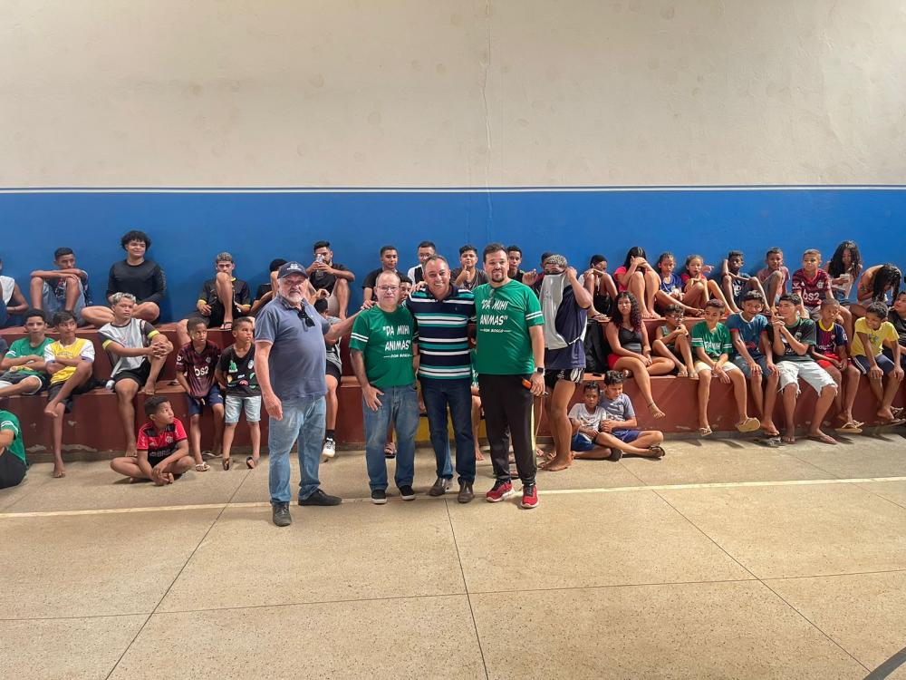 Marilon Barbosa visita Centro Juvenil Salesiano na região sul de Palmas
