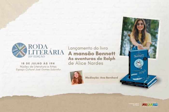 Livro A mansão Bennett, as aventuras de Ralph será lançado na 23ª Roda Literária