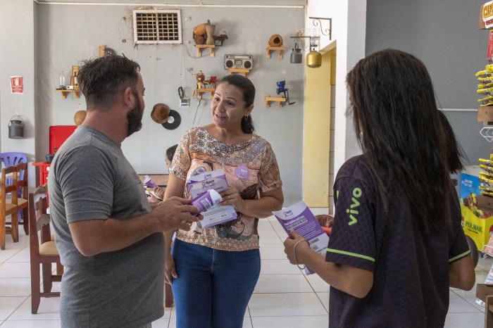 Várias ações do Agosto Lilás ocorreram na Capital esta semana; neste sábado, 19, tem caminhada na JK