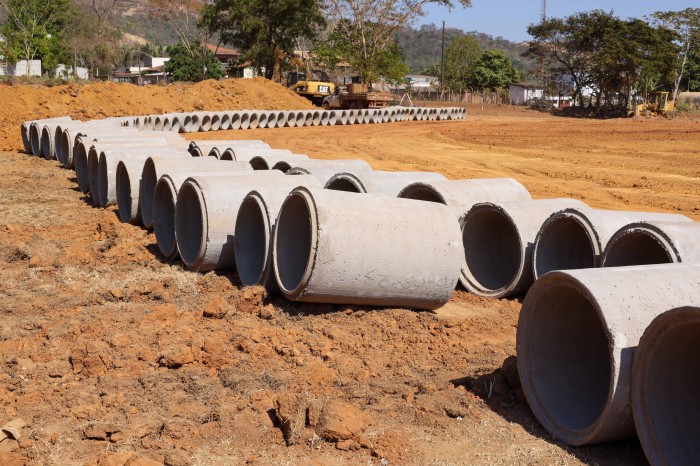 Começa drenagem do terreno do Centro de Comercialização de Produtos Associados de Taquaruçu