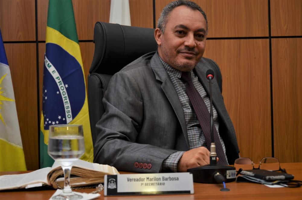 Marilon Barbosa solicita a construção da ponte da Avenida LO-05