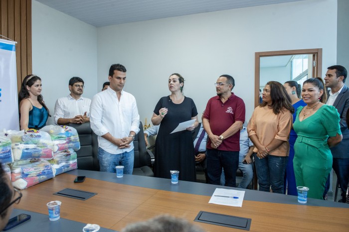 Sedes recebe 10 toneladas de alimentos do Futebol Solidário do Tocantins