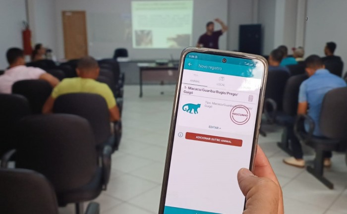 SES-TO capacita técnicos para utilização de aplicativo de informação em saúde silvestre