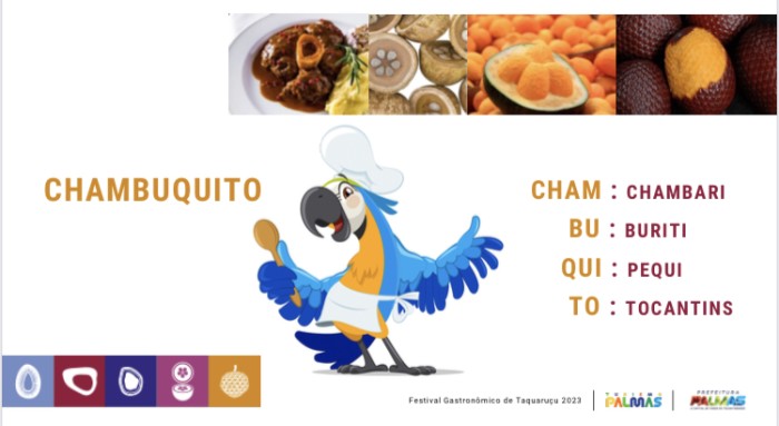 Agtur divulga jingle e mascote do Festival Gastronômico de Taquaruçu